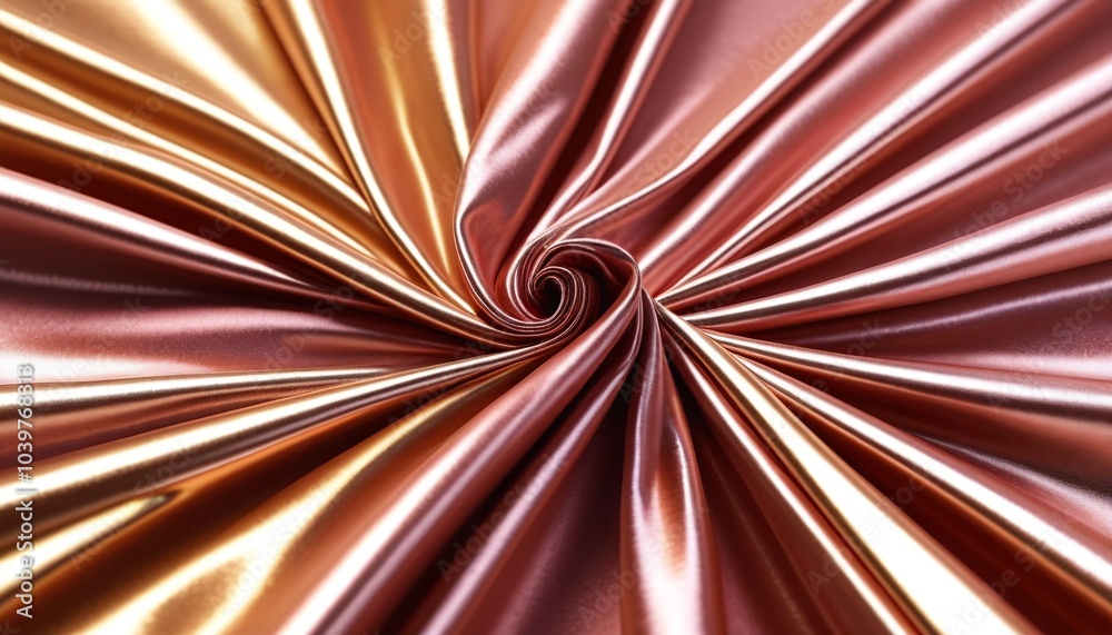 A shiny lam� fabric folded neatly, reflecting light dramatically, perfect for stage costumes and formal wear, Generative AI A shiny lam� fabric folded neatly, reflecting light dramatically, perfect for stage costumes and formal wear, Generative AI