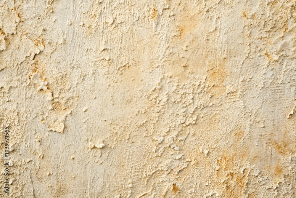 A textured, weathered wall surface with a light beige color, showcasing uneven patterns and subtle variations. A textured, weathered wall surface with a light beige color, showcasing uneven patterns and subtle variations.
