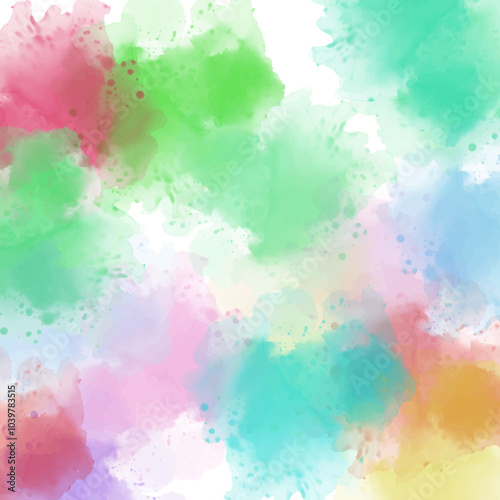 Abstract watercolor background texture. 