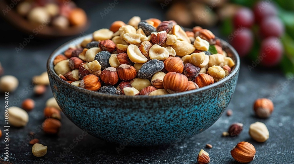 hazelnuts in a small bowl hazelnuts in a small bowl