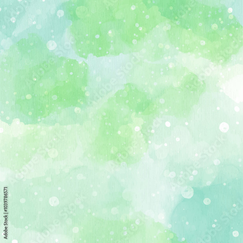 Obraz na płótnie Watercolor background vector design graphic template. Green abstract watercolor painted gradient background texture. w salonie