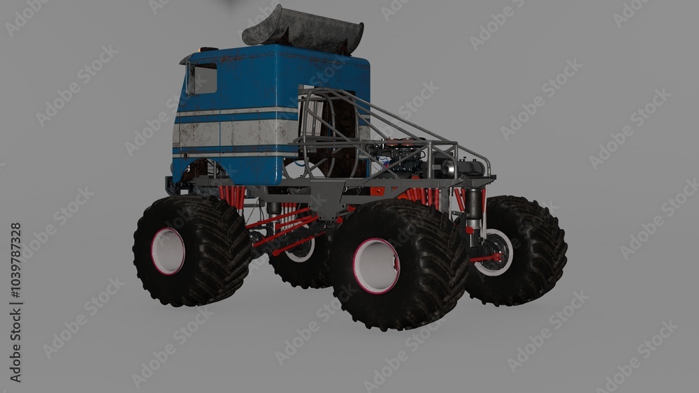 Obraz premium MONSTER TRUCK