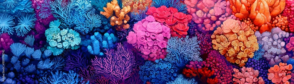 Vibrant coral landscape featuring a stunning array of colors and textures that showcases the beauty of marine ecosystems. Vibrant coral landscape featuring a stunning array of colors and textures that showcases the beauty of marine ecosystems.