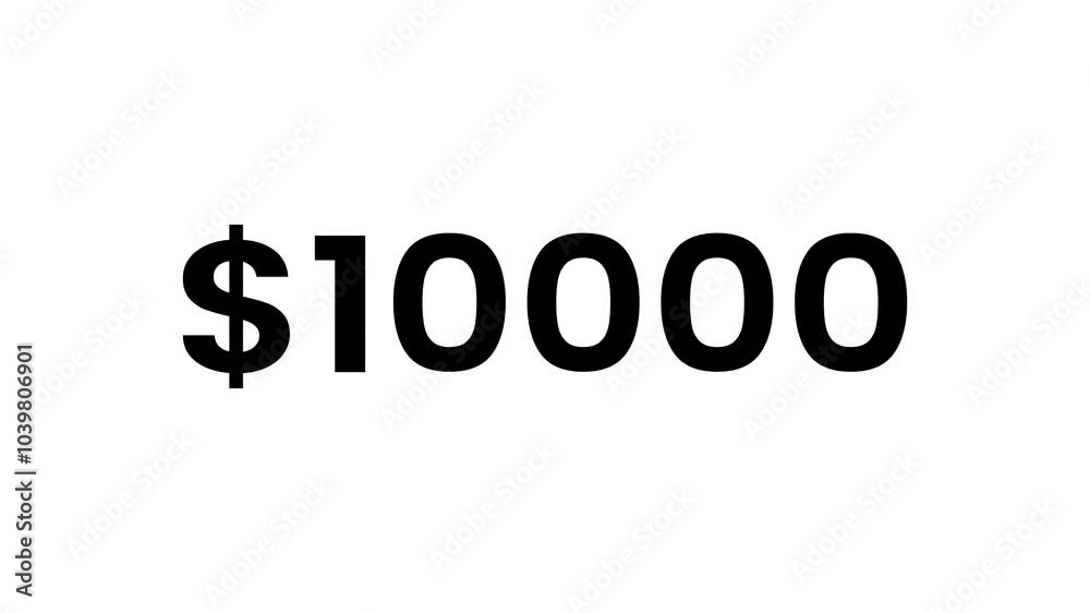 Growing concept Dollar is rising up with money, 0 dollar to 10000 dollar making animation. A success story of making 500 dollars from 0 dollar. Growing concept Dollar is rising up with money, 0 dollar to 10000 dollar making animation. A success story of making 500 dollars from 0 dollar.