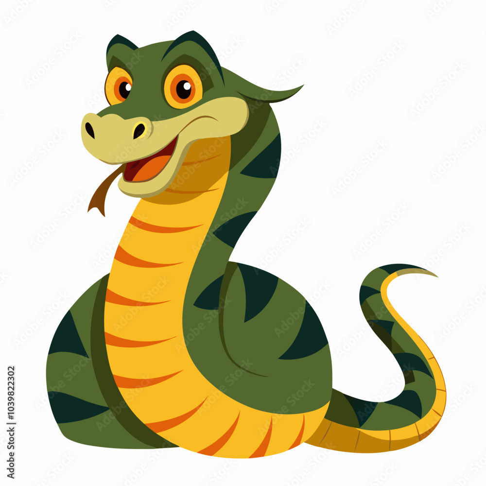 Fototapeta premium snake with a snake