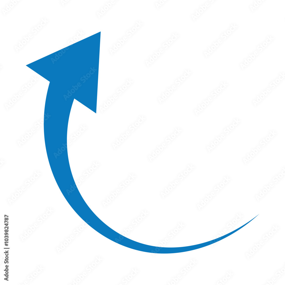 Curve arrow icon. A sleek and modern black arrow with curved edges pointing upward on white background. Eps 10. Curve arrow icon. A sleek and modern black arrow with curved edges pointing upward on white background. Eps 10.