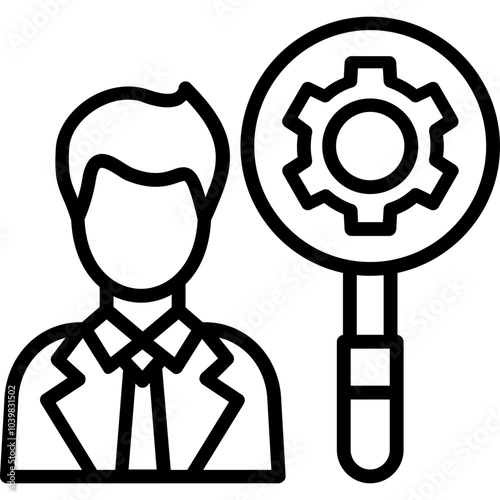 Recruitment Manager Icon