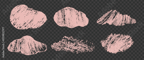 Hand drawn pencil drawing of clouds in pastel color. Kids sketch chalk drawing. Grunge image of the heaven. For design template art children education material.