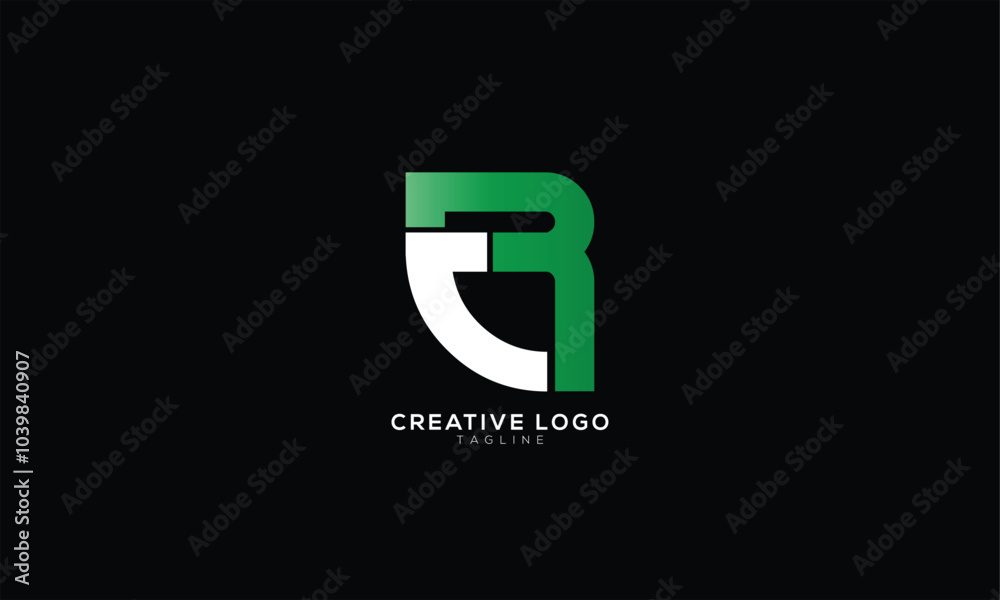CR RC Abstract initial monogram letter alphabet logo design CR RC Abstract initial monogram letter alphabet logo design
