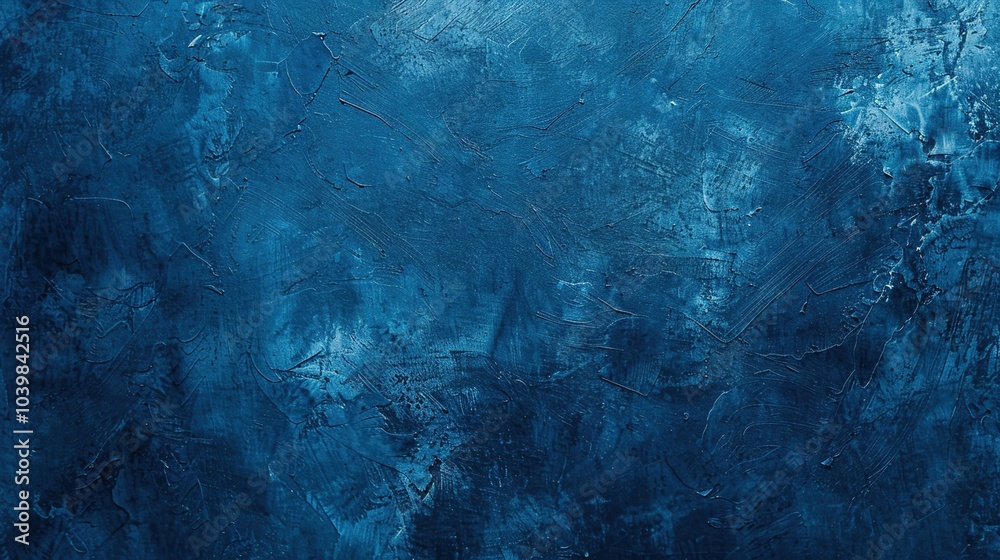 Obraz premium Abstract blue background. Christmas background