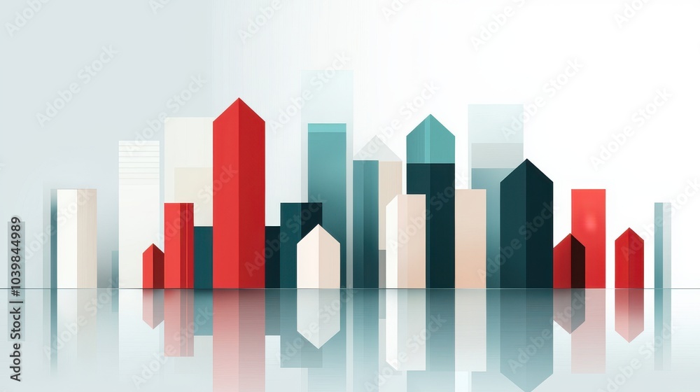 Modern Resilient Design in Urban Illustration Modern Resilient Design in Urban Illustration