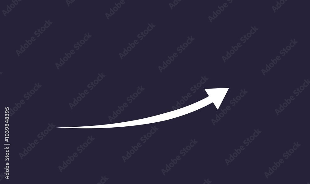 White color arrow animation icon with cyan background White color arrow animation icon with cyan background
