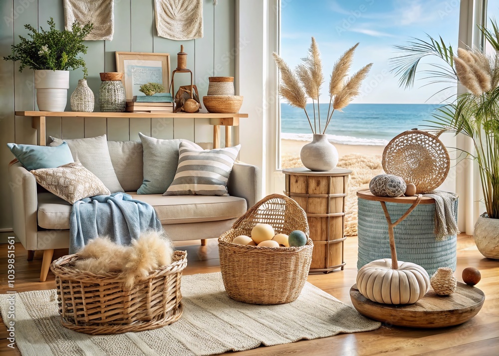 Boho Waves and Coastal Decor for a Relaxing Home Retreat - Coastal Haven Inspiration Boho Waves and Coastal Decor for a Relaxing Home Retreat - Coastal Haven Inspiration