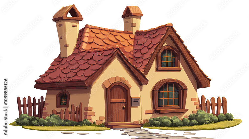 cartoon house illustration
cartoon house illustration
