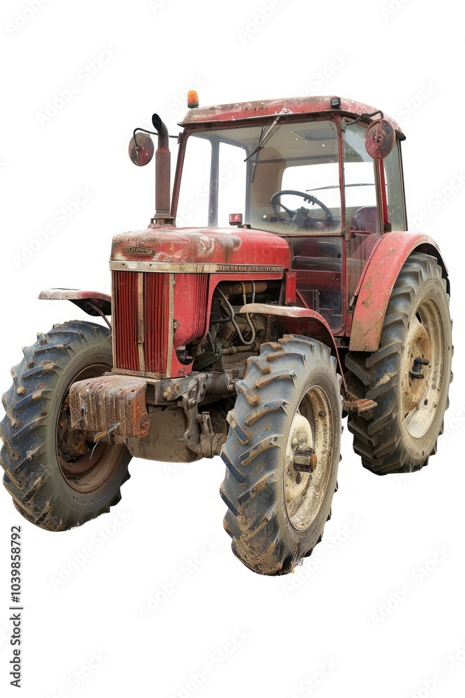 A tractor transportation vehicle. A tractor transportation vehicle.