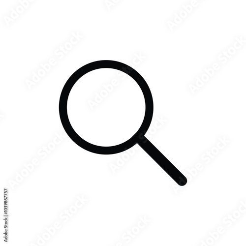 simple search image icon