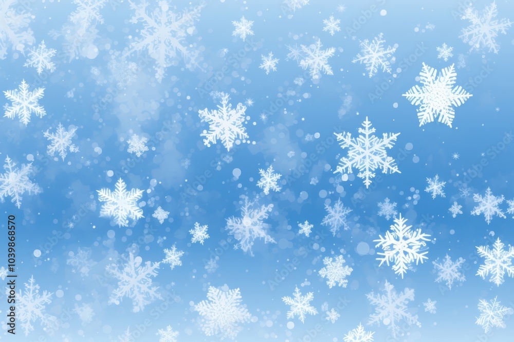 Snowflake backgrounds celebration decoration.