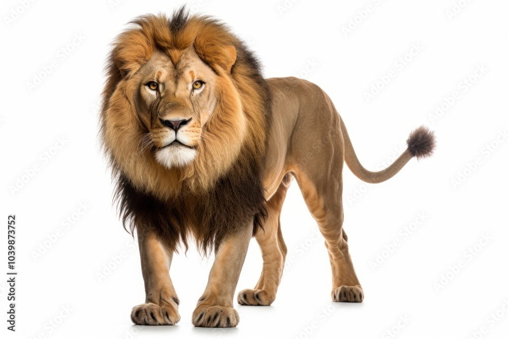 Obraz premium Lion wildlife mammal animal.