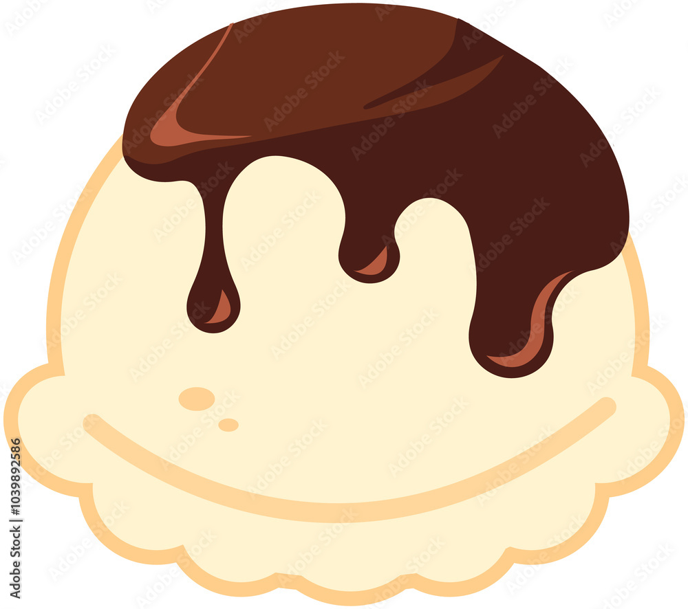 Chocolate topping Ice Cream Icon
Chocolate topping Ice Cream Icon