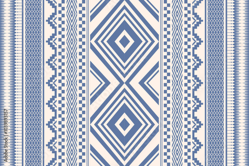 Ethnic geometric pattern, seamless pattern of the Navajo tribe. Native American ethnic. Seamless vector pattern ethnic, seamless Mexican rug, woven carpet. Folk embroidery, Bohemian, Aztec style.