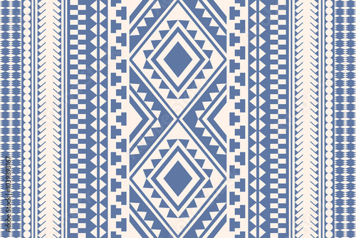 Ethnic geometric pattern, seamless pattern of the Navajo tribe. Native American ethnic. Seamless vector pattern ethnic, seamless Mexican rug, woven carpet. Folk embroidery, Bohemian, Aztec style.