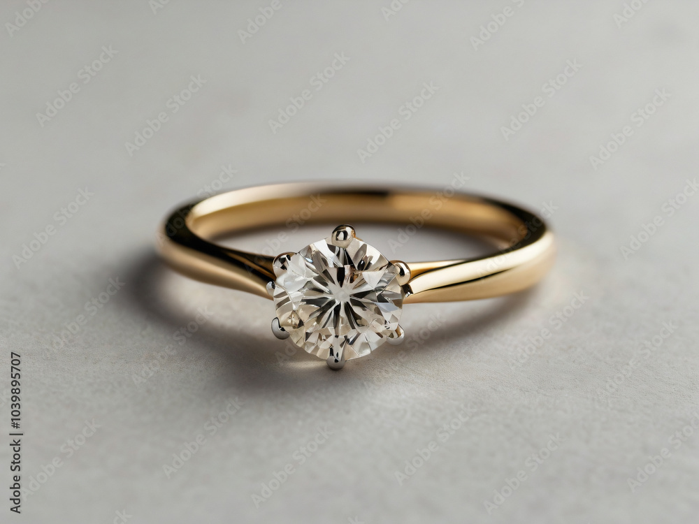 Wedding ring crafted with a radiant diamond. Wedding ring crafted with a radiant diamond.