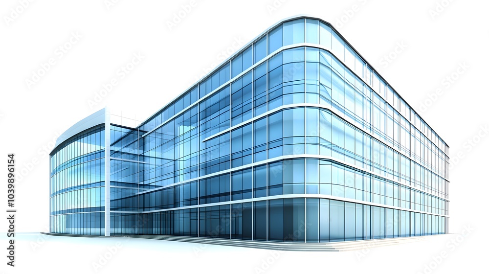 Fototapeta premium Modern glass architecture