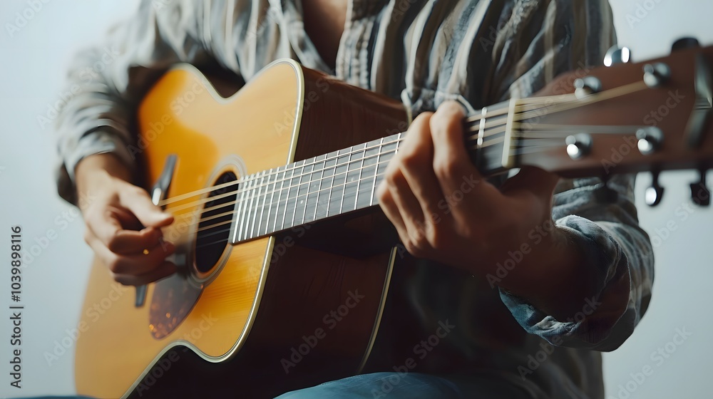 Obraz premium Strumming melodies