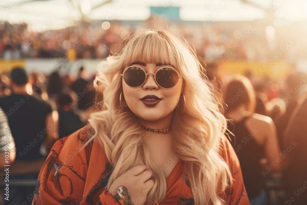 Sunglasses festival portrait adult. Sunglasses festival portrait adult.
