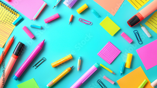 Colorfull stationery