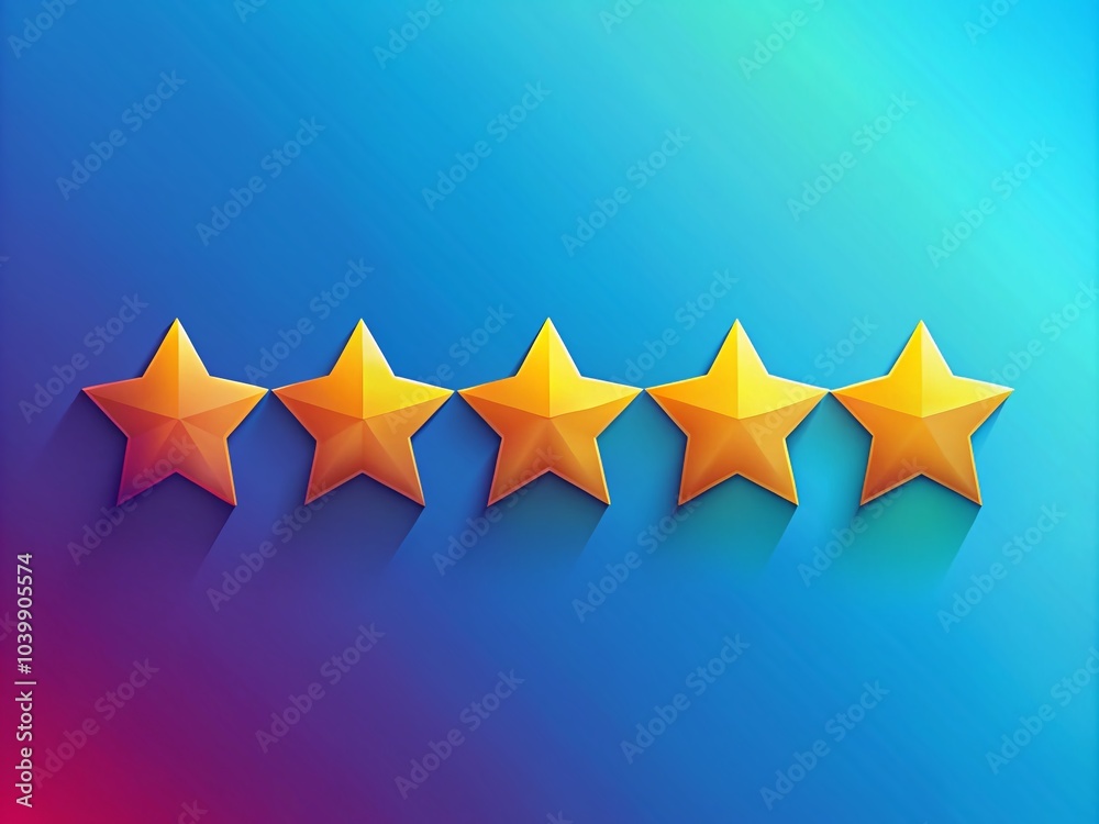 Customer Feedback and Review with Star Rating Design Concept for Business Growth and Success
