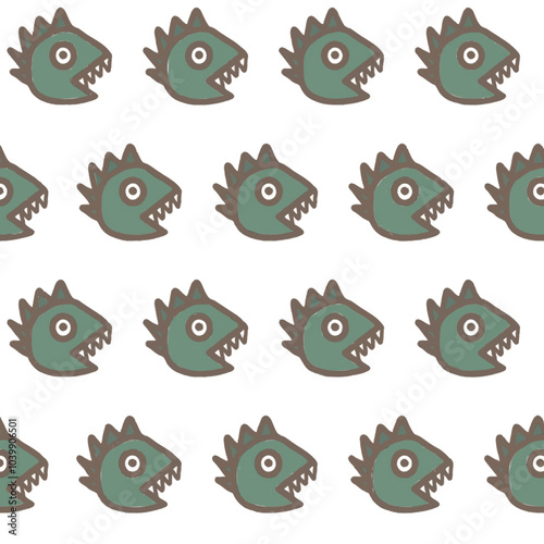 Sharp Teeth: Many carnivorous fish possess sharp teeth designed for grasping and tearing flesh. These teeth allow them to hold onto slippery prey.