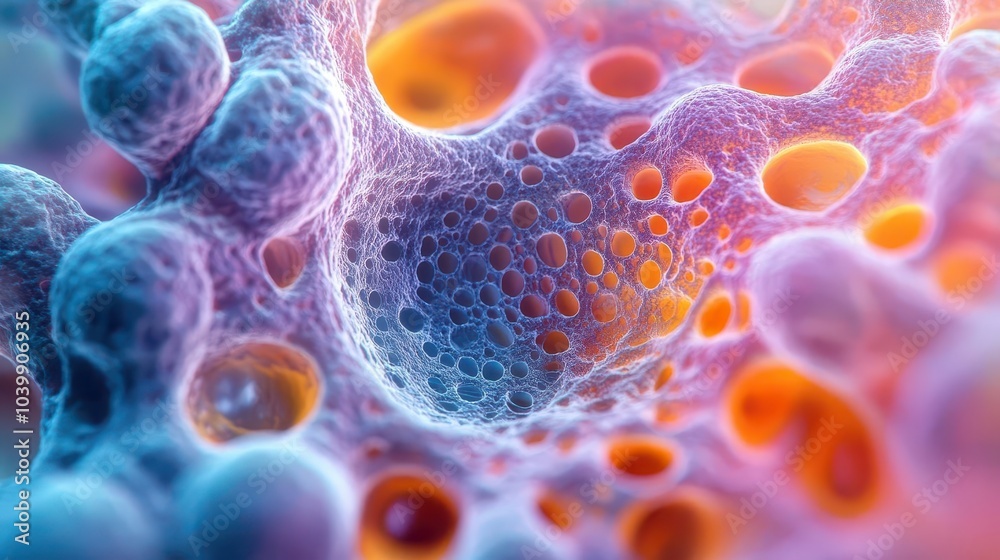 closeup of single cell division showcasing the intricate processes of life at a microscopic level the vibrant colors and detailed textures capture the beauty and complexity of biological science closeup of single cell division showcasing the intricate processes of life at a microscopic level the vibrant colors and detailed textures capture the beauty and complexity of biological science