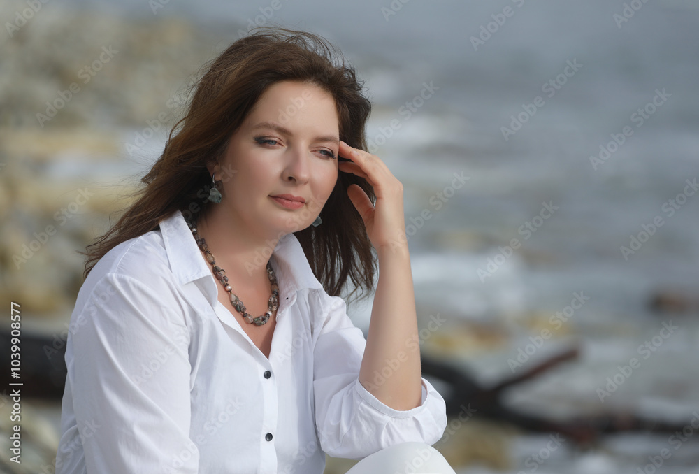 Portrait of woman