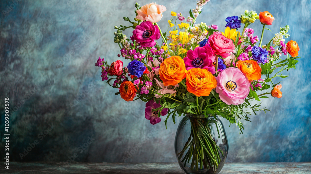 custom made wallpaper toronto digitalColorful flowers