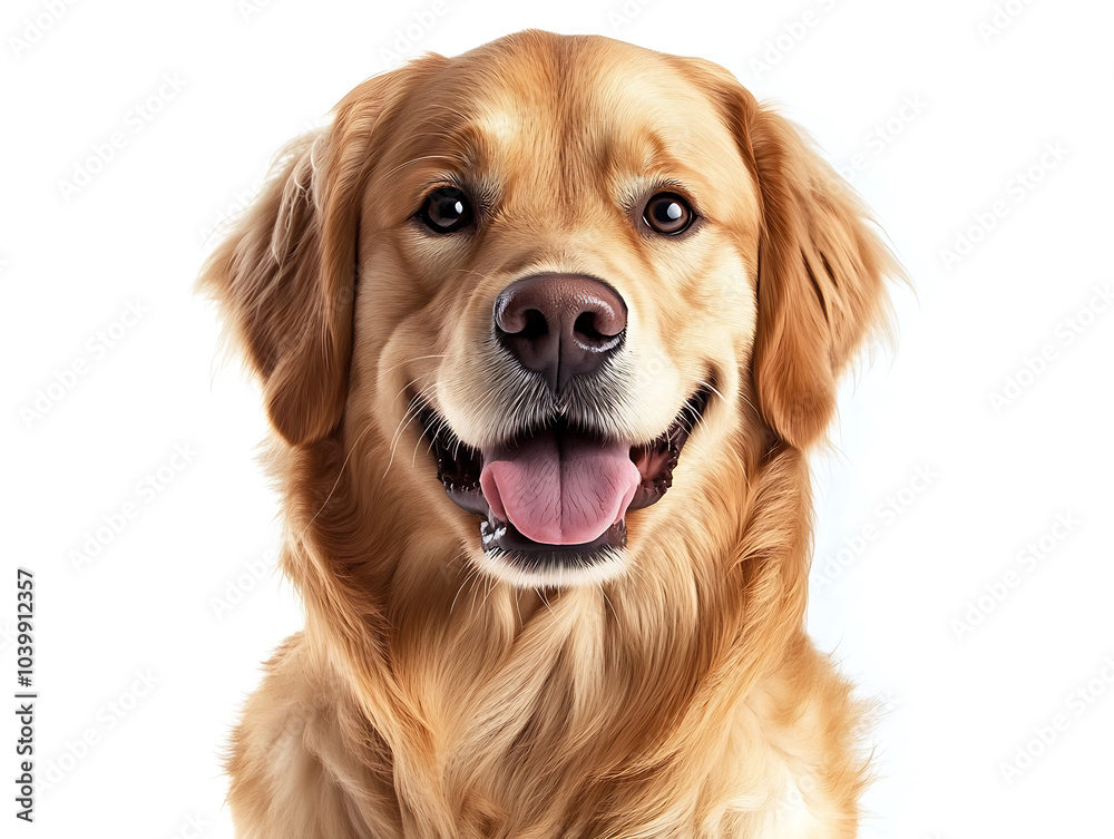 Adorable Golden Retreiver photorealistic Adorable Golden Retreiver photorealistic