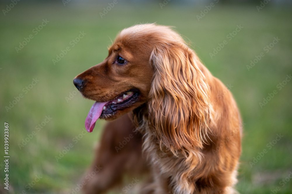 Portrait of a beautiful purebred English Cocker Spaniel dog Portrait of a beautiful purebred English Cocker Spaniel dog