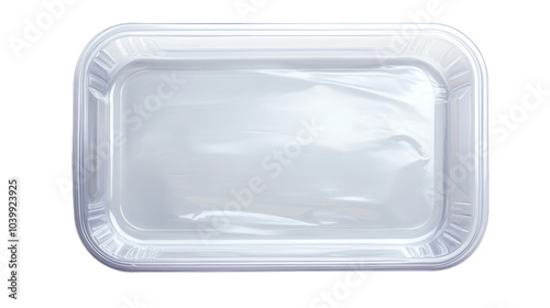 A versatile food tray awaits assembly, perfect for serving or packaging meals and snacks.