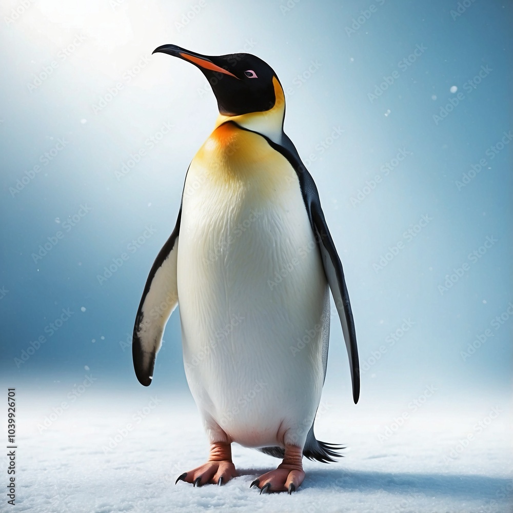 Obraz premium penguin on the beach