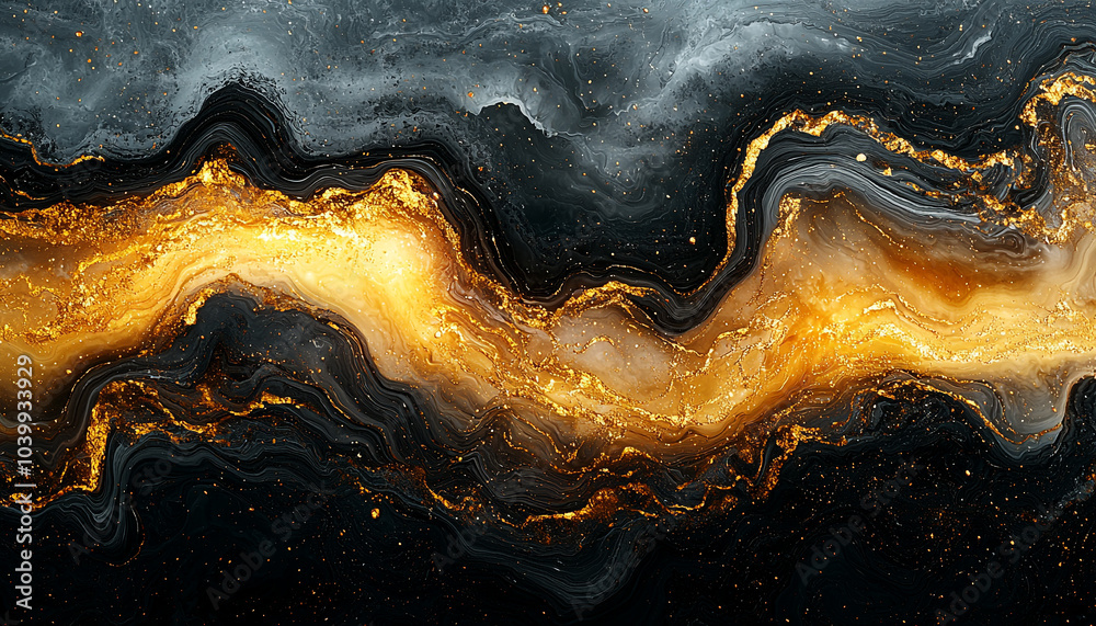 Bright colors flowing in liquid galaxy illustration backdrop generated by AI Bright colors flowing in liquid galaxy illustration backdrop generated by AI