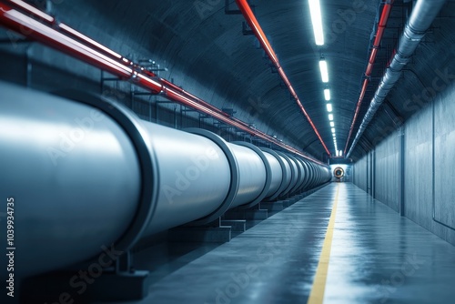Underground carbon sequestration facility connected to a fuel refinery