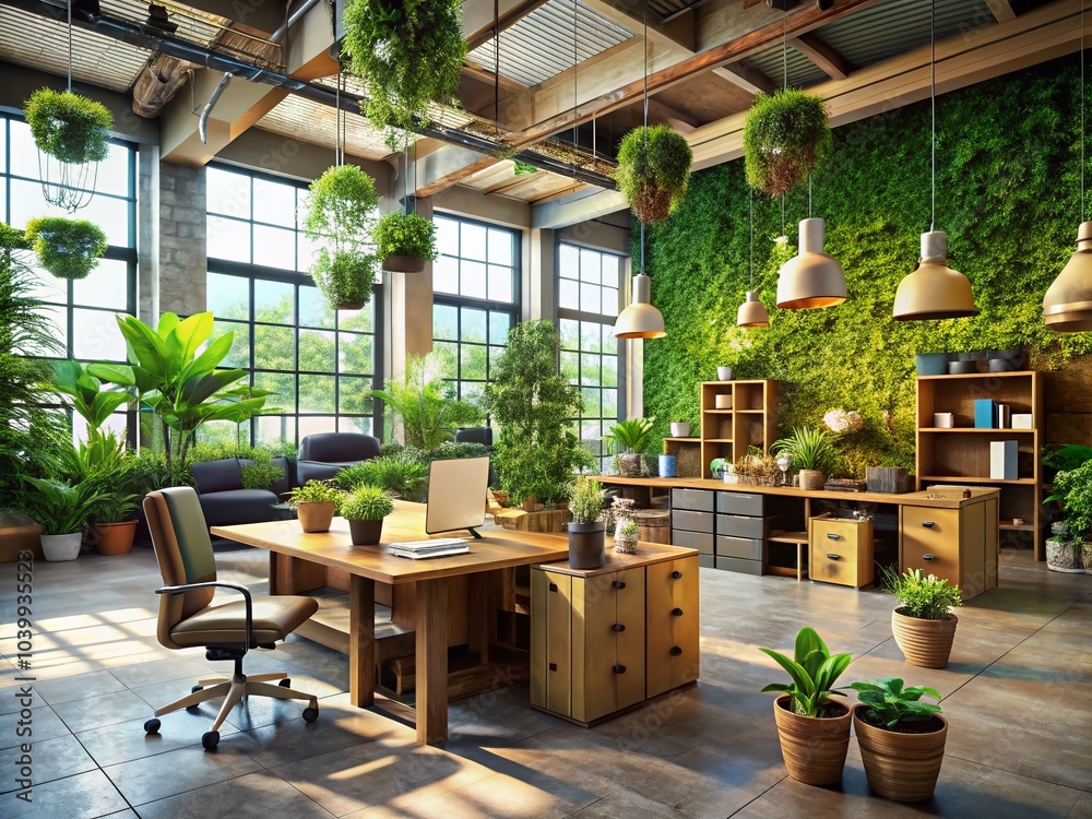 Fototapeta premium Eco-Friendly Furniture Recycling for Sustainable Living and Waste Reduction