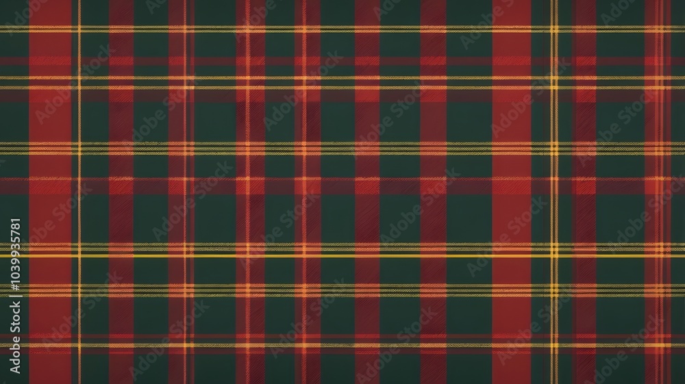 Obraz premium red and green checkered pattern