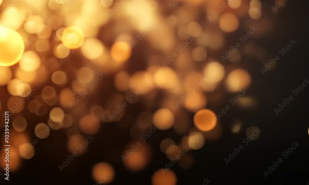 Abstract Golden Bokeh Lights Abstract Golden Bokeh Lights