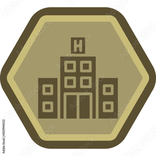 Hospital Icon Design