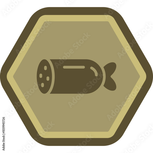 Salami Icon Design