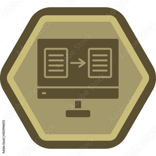 Online Translator Icon Design