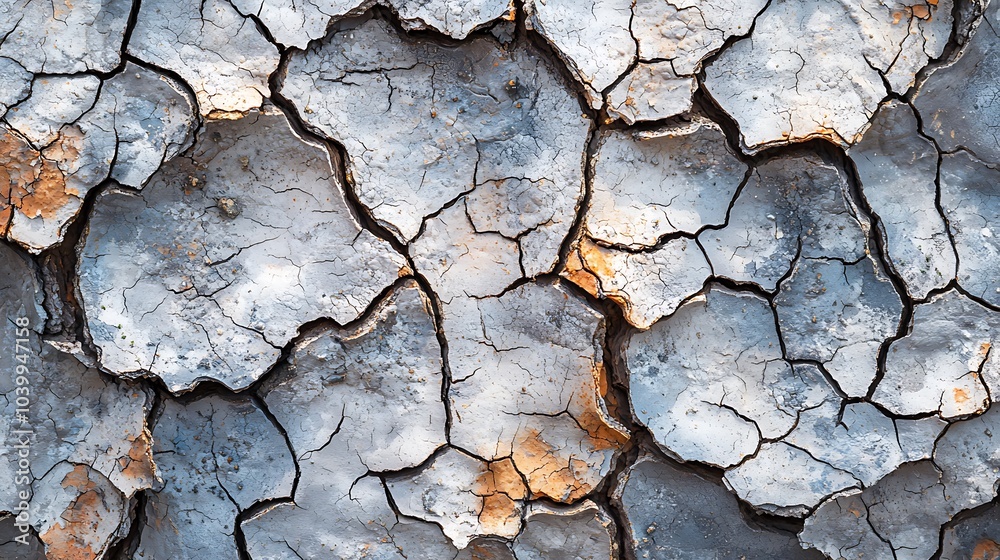 A close-up view of dry, cracked surface resembling weathered soil, highlighting textures and lines indicative of arid conditions. A close-up view of dry, cracked surface resembling weathered soil, highlighting textures and lines indicative of arid conditions.