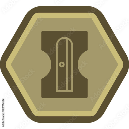 Pencil Sharpener Icon Design