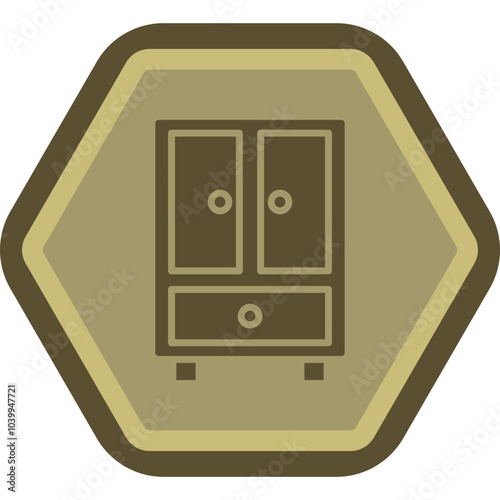 Cupboard Icon Design